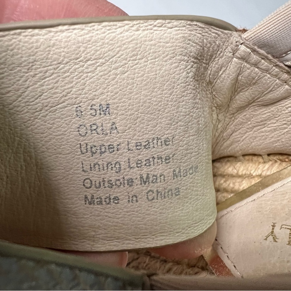 Brand new Catherine Kelly espadrille sandals size 6.5 new nb - Picture 10 of 10